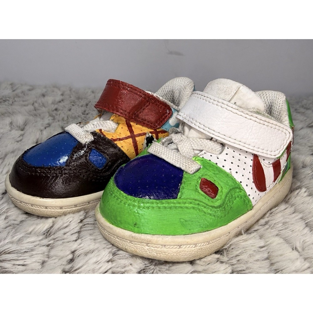 Air Force One Nike Custom Painted Toddler 3C Toy Inspired